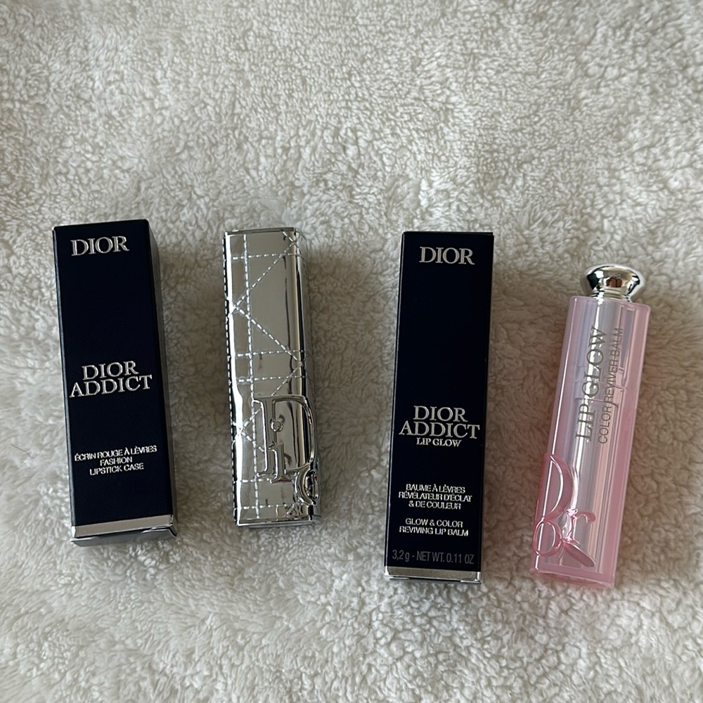 NEW DIOR ADDICT Lip Balm and Case
